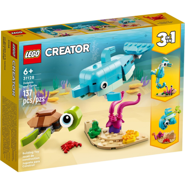 Dolphin and Turtle (31128)
