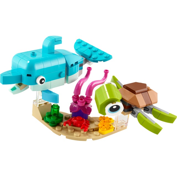 Dolphin and Turtle (31128)