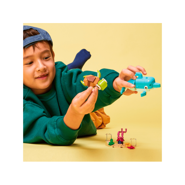 LEGO Creator 3-i-1 - Delfin og skildpadde (31128)