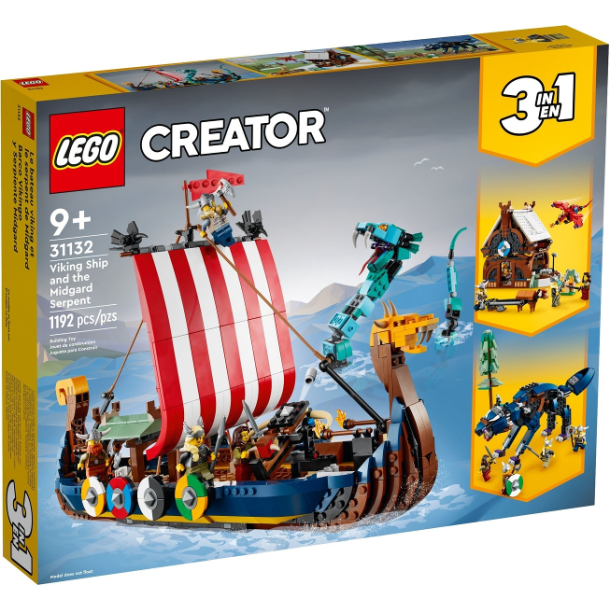 Viking Ship and Midgard Serpent (31132)