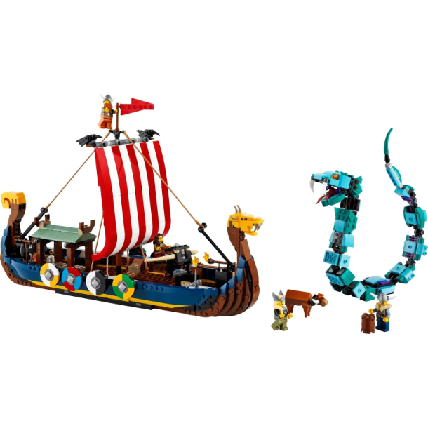 Viking Ship and Midgard Serpent (31132)