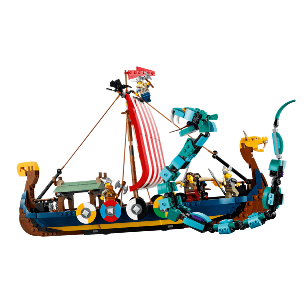 LEGO 3-i-1 - Vikingeskib og Midg�rdsormen (31132)