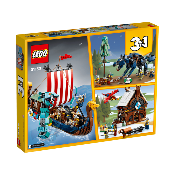 LEGO 3-i-1 - Vikingeskib og Midg�rdsormen (31132)_boxback