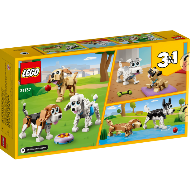 LEGO Creator 3-i-1 - Bed�rende hunde (31137)_boxback