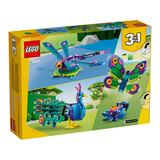LEGO Creator 3-i-1 - Eksotisk p�fugl (31157)_boxback
