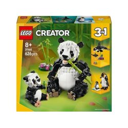 LEGO Creator 3-i-1 - Vilde dyr: Pandafamilie (31165)_boxfront