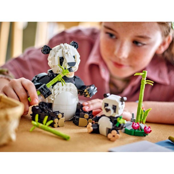 LEGO Creator 3-i-1 - Vilde dyr: Pandafamilie (31165)