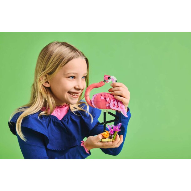 LEGO Creator 3-i-1 - Vilde dyr: Pink flamingo (31170)