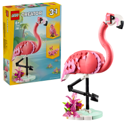Vilde dyr: Pink flamingo (31170)