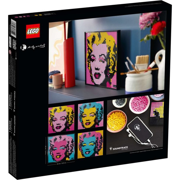 LEGO Art - Andy Warhol's Marilyn Monroe (31197)_boxback