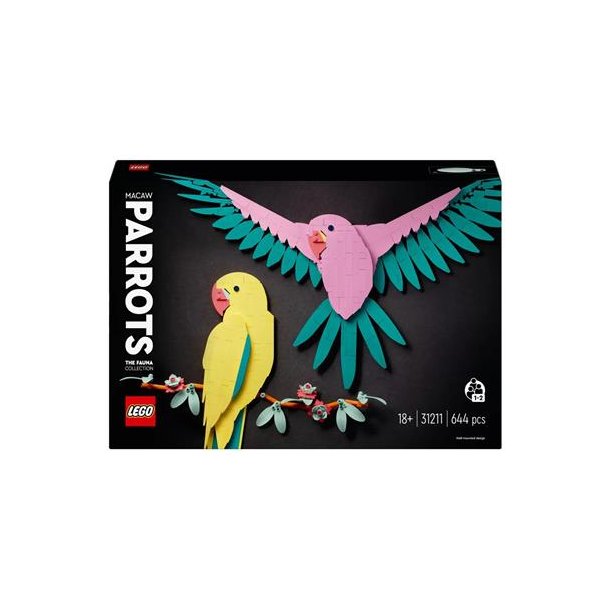 LEGO Art - Faunasamlingen - Arapapeg�jer (31211)_boxfront