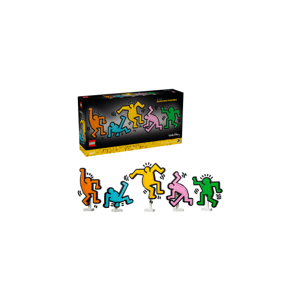 Keith Haring  Dansende figurer (31216)