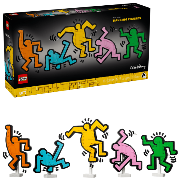LEGO Art - Keith Haring &ndash; Dansende figurer (31216)_boxprod