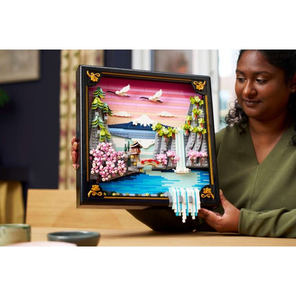 LEGO Art - Japansk landskab med kirseb�rblomster (31218)