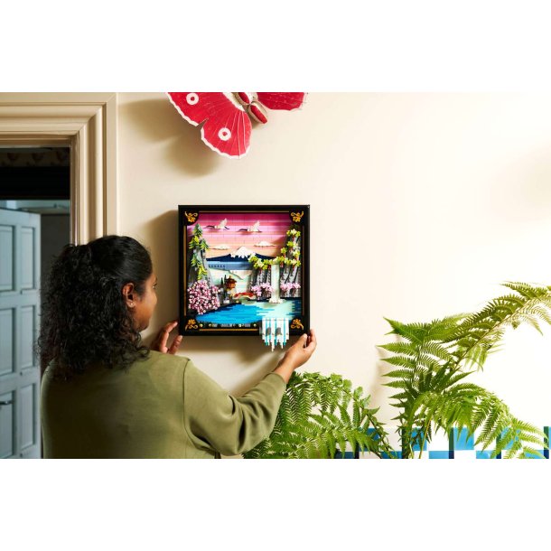 LEGO Art - Japansk landskab med kirseb�rblomster (31218)