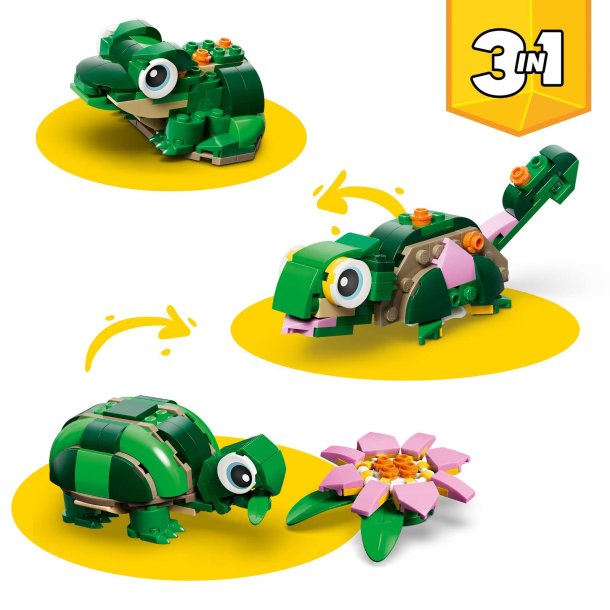 LEGO Creator 3-i-1 - Skildpadde med �kandeblomst (31377)
