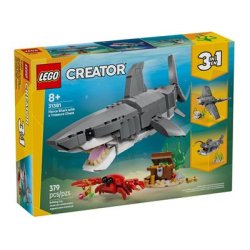LEGO Creator 3-i-1 - Farlig haj med skattekiste (31381)_boxfront