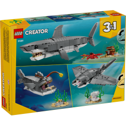 Farlig haj med skattekiste (31381)