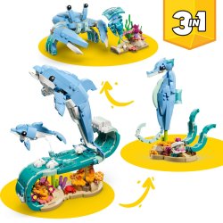 LEGO Creator 3-i-1 - Havdyr: Smukke delfiner (31385)