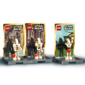 Star Wars #4 - Battle Droid Minifigure Pack (3343) - BRUGT