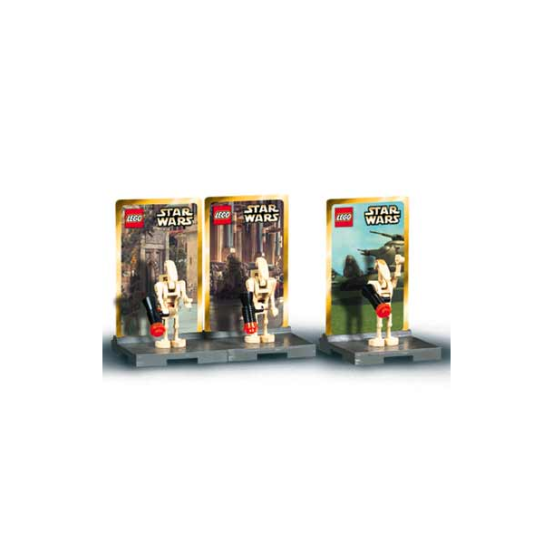 Star Wars #4 - Battle Droid Minifigure Pack (3343) - BRUGT