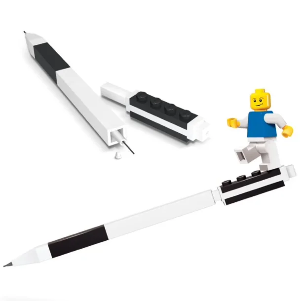 Mekanisk pen &amp; mini figur