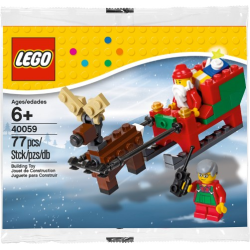 40059 - Santa Sleigh (polybag)