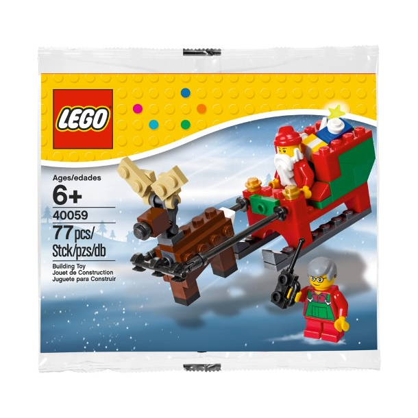 40059 - Santa Sleigh (polybag)