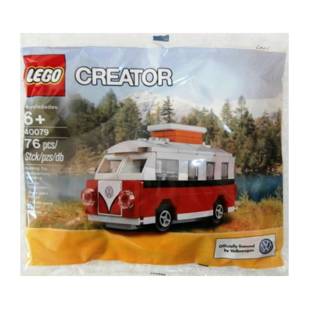 Mini Volkswagen T1 Camper Van (VW Bus) Polybag (40079)