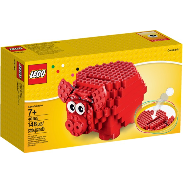 R�d sparegris (40155)