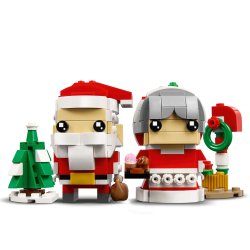 LEGO Brickheadz - Julemanden og kone (40274)