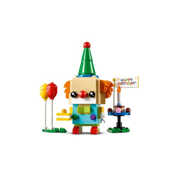 LEGO Brickheadz - F�dselsdagsklovn (40348)