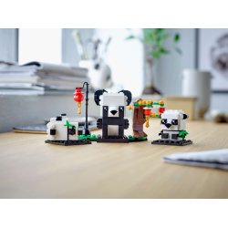 LEGO Brickheadz - Kinesisk nyt�r &ndash; pandaer (40466)
