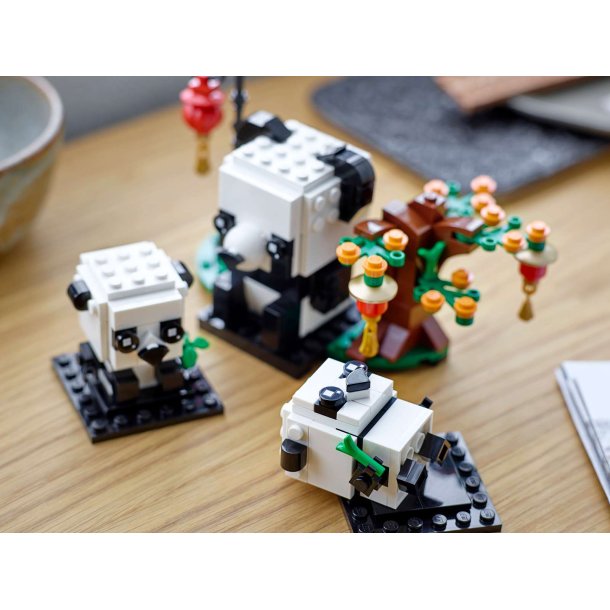 LEGO Brickheadz - Kinesisk nyt�r &ndash; pandaer (40466)