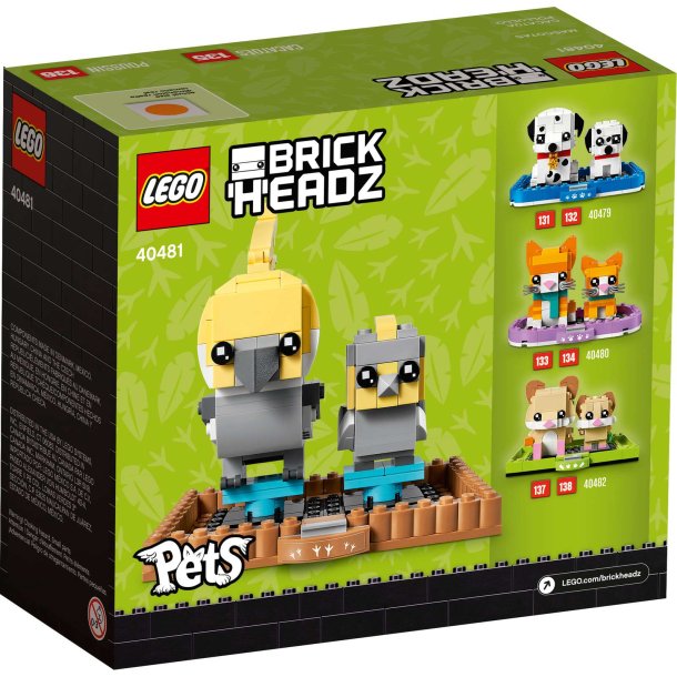LEGO Brickheadz - Nymfeparakit (40481)_boxback