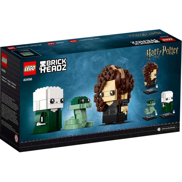LEGO Brickheadz - Voldemort, Nagini og Bellatrix (40496)_boxback