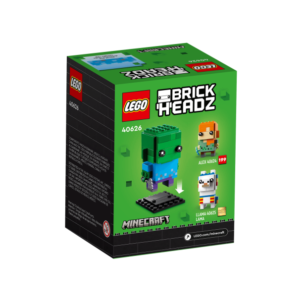 LEGO Brickheadz - Zombie (40626)_boxback