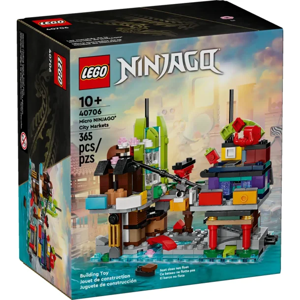 40706 - Mikro NINJAGO Citys Markeder