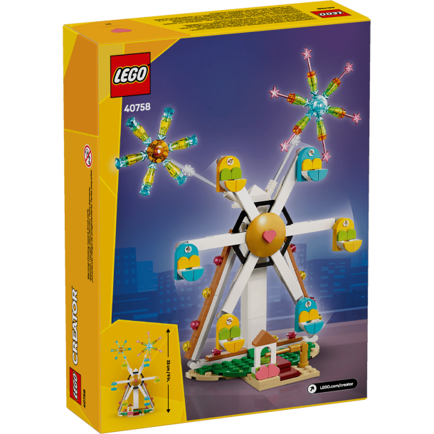 LEGO Creator - Fejring: Pariserhjul med fyrv�rkeri (40758)_boxback