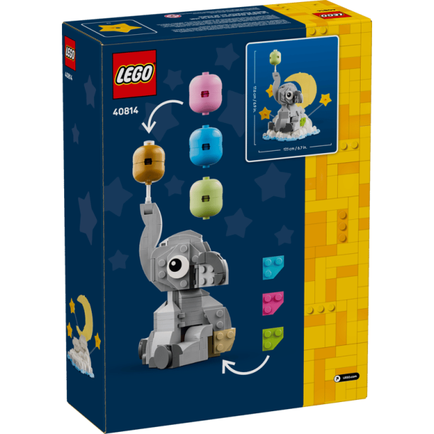 Elefantunge p� en sky (40814)