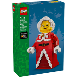 Opskaleret minifigur af julemandens kone (40875)