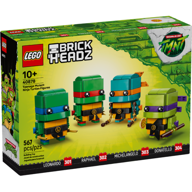 Figurer af Teenage Mutant Ninja Turtles (40878)