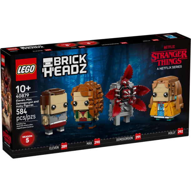 Figurer af Eleven, Max, Demogorgon og Holly (40879)