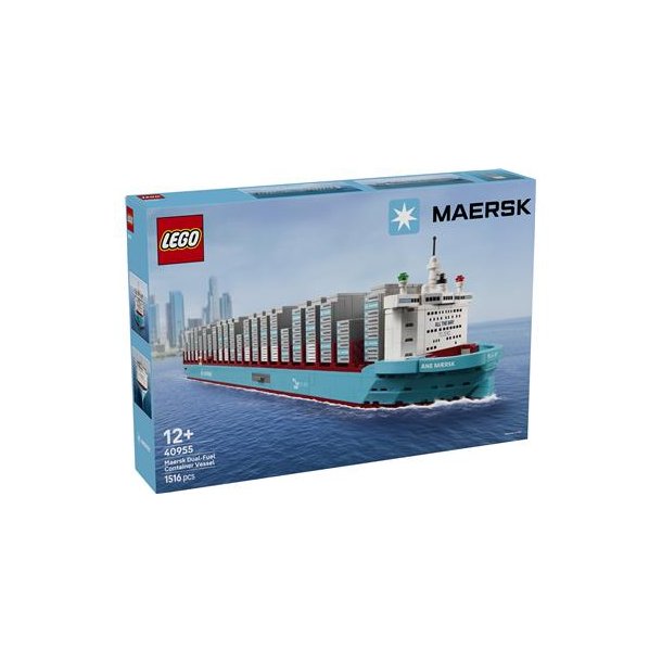 LEGO Creator Expert - M�rsk-containerskib med dual-fuel-motor (40955)_boxfront
