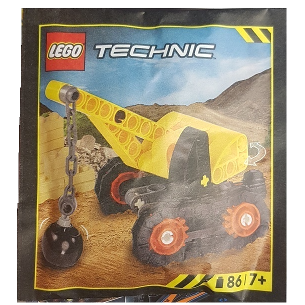 Wrecking Ball Crane Paperbag (412401)