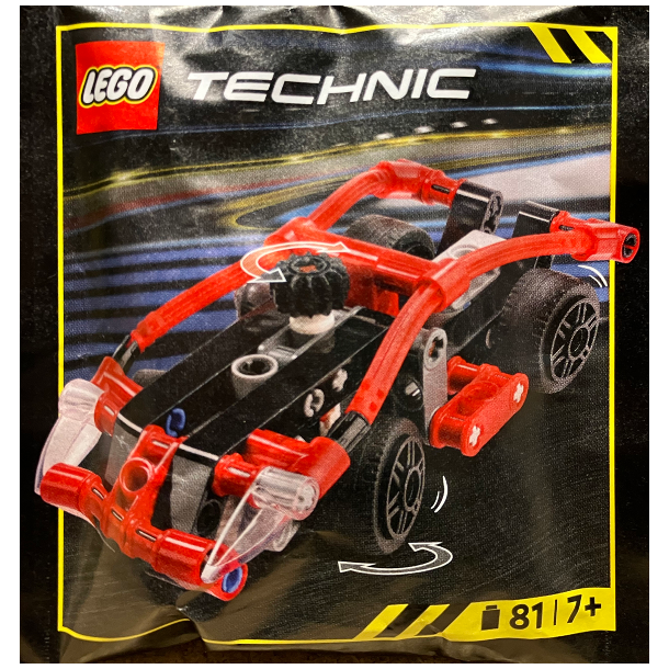 Sports Car Paperbag (412403)