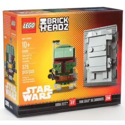 41498 - Boba Fett &amp; Han Solo i Karbonit