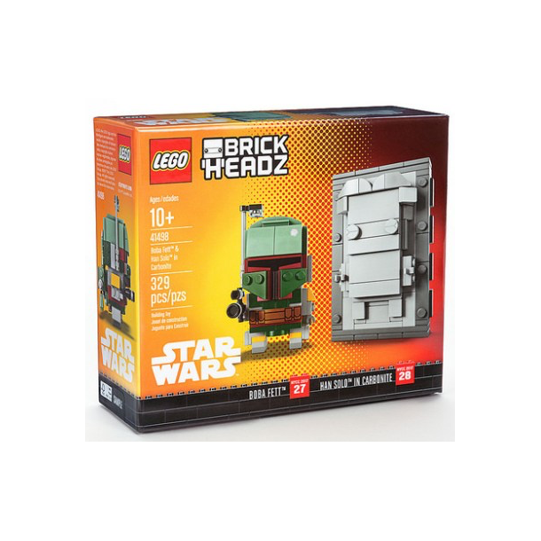 41498 - Boba Fett &amp; Han Solo i Karbonit