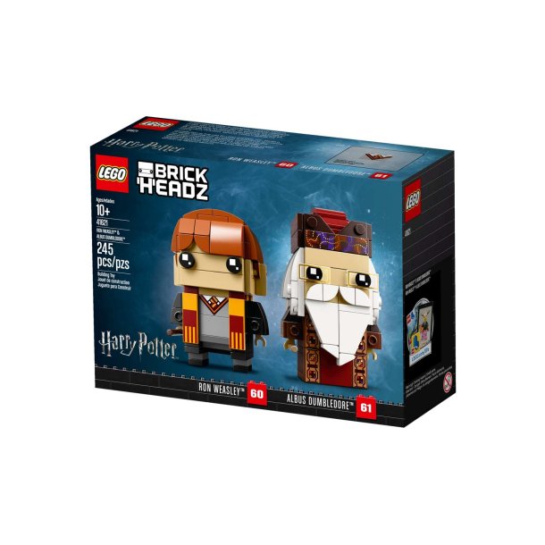 LEGO Brickheadz - Ron Weasley & Albus Dumbledore (41621)_boxback