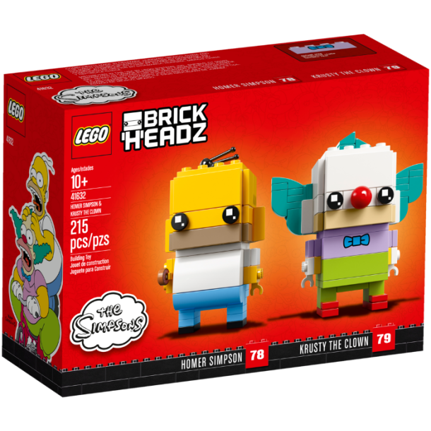 Homer Simpson &amp; Krusty the Clown (41632)